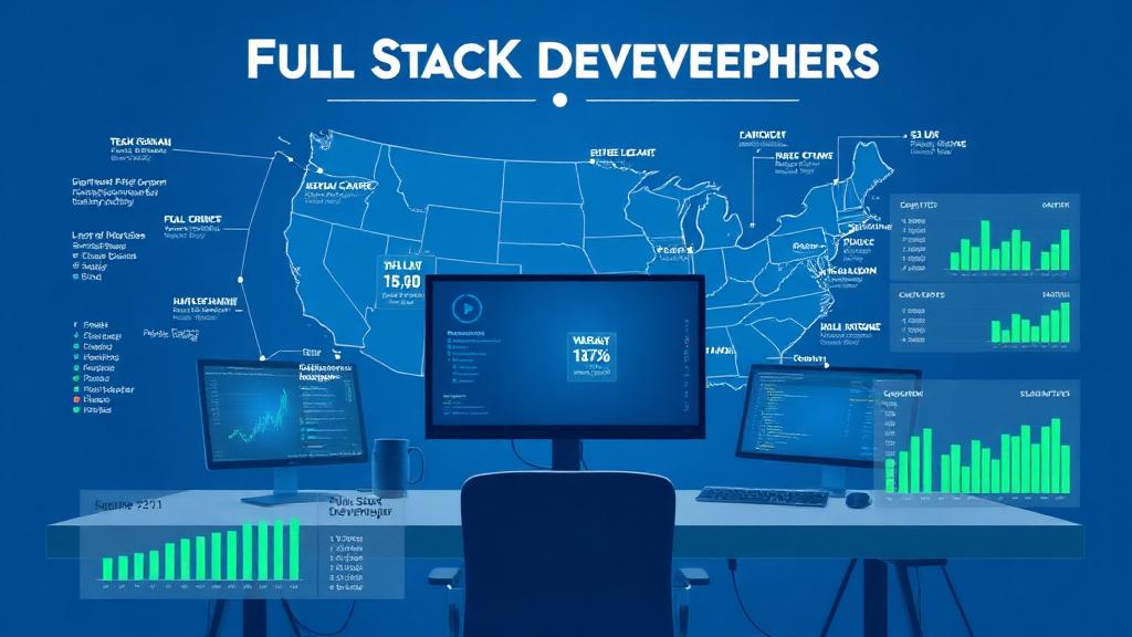Full Stack Developer Rates 2026: US Market Analysis by State